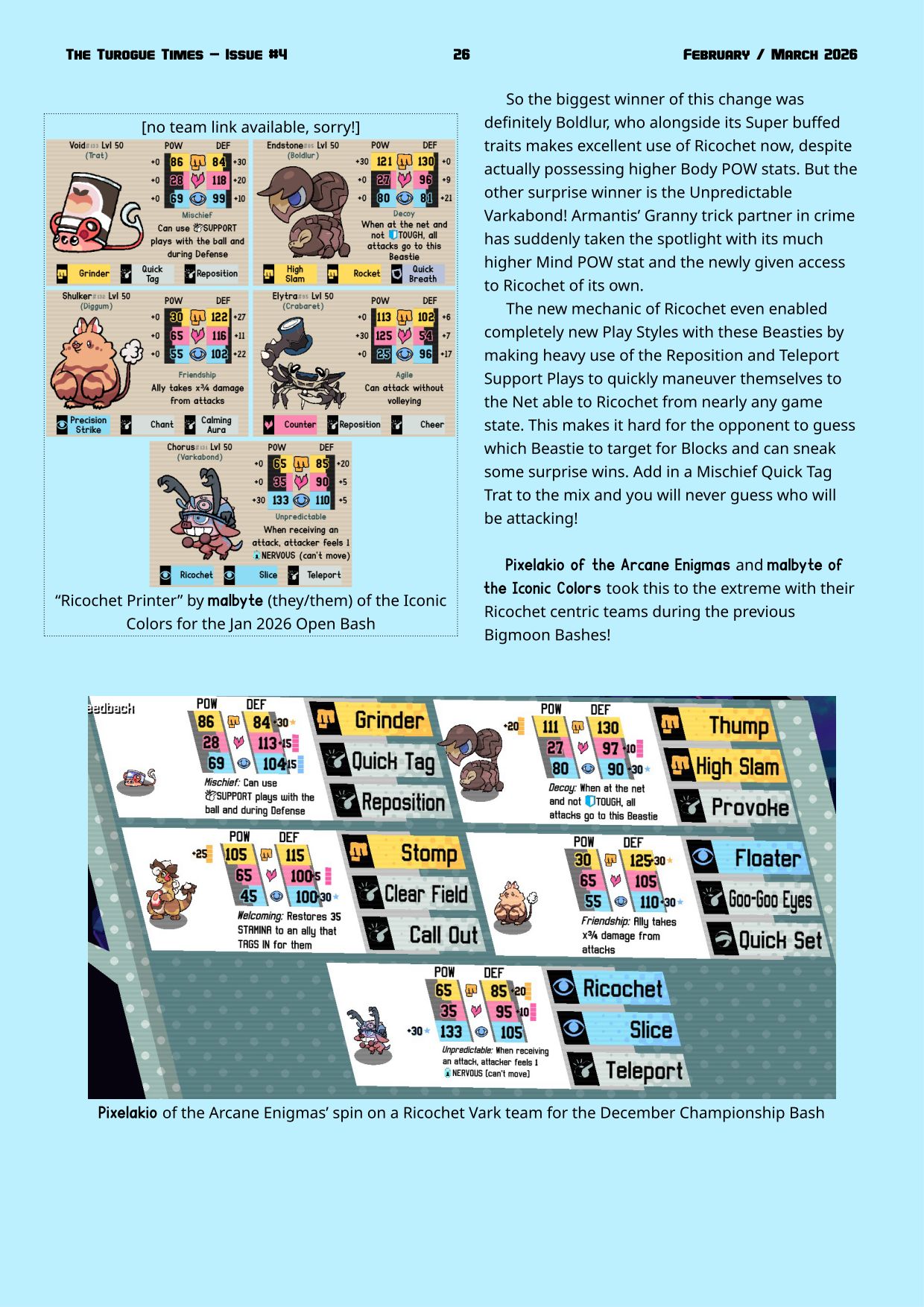 Page 26. Milestone 3 meta retrospective